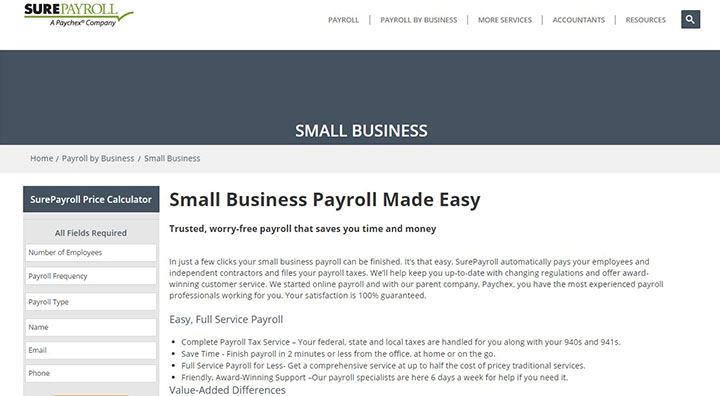 payroll service for small business, small business payroll software, small business payroll